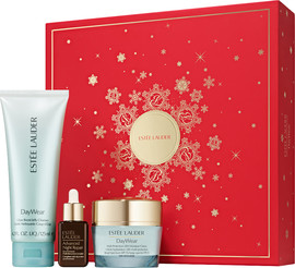 ESTEE LAUDER DAYWEAR סט קרם לחות + ג'ל ניקוי + סרום
