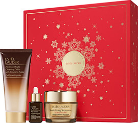 ESTEE LAUDER REVITALIZING SUPREME + סט קרם לחות + ג'ל ניקוי + סרום