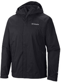 Columbia מעיל גשם במידות גדולות לגברים Watertight II Black