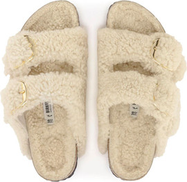 Birkenstock כפכפי Birkenstock לנשים דגם Arizona Big Buckle Teddy