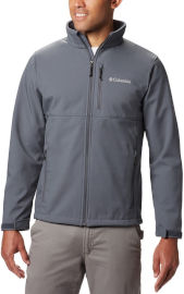 Columbia מעיל סופטשל לגברים Ascender Softshell Graphite