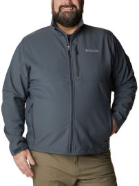 Columbia מעיל סופטשל לגברים Ascender Softshell Big M Graphite