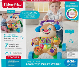 Fisher-price פישר פרייס הליכון קולות וצלילים FISHER PRICE PUPPY WALKER FHY96