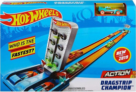 Mattel הוט ווילס מסלול שיגור - Hot Wheels Dragstrip Champion