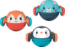 Fisher-price חיות למשחק ורכב דחיפה 2 ב-1 פישר פרייס fisher-price