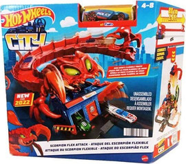 Hot Wheels הוט ווילס מארז מסלול חיות  תוקפות