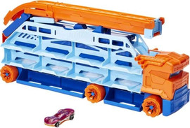Hot Wheels הוט ווילס מוביל עד 28 מכוניות כולל 3 רכבים ואביזרים