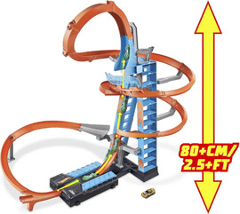 Hot Wheels הוט ווילס מסלול מגדל הפעלולים המוטורי Hot Wheels Sky Crash Tower