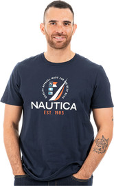 NAUTICA חולצת טישרט לגברים