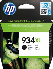 HP ראש דיו מקורי שחור HP 934XL C2P23AE (1,000 דפים)