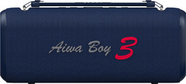 AIWA רמקול 5.3BT נייד IP65 עוצמתי 95W, חיבור USB, כחול דגם AW-BB18-BLUE