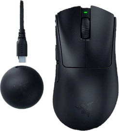 Razer עכבר גיימינג ארגונומי אלחוטי Razer DeathAdder V4 Pro - שחור