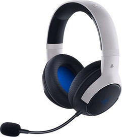 Razer אוזניות גיימינג אלחוטיות Razer Kaira X HyperSpeed - מתאימות ל-PlayStation - צבע לבן/שחור