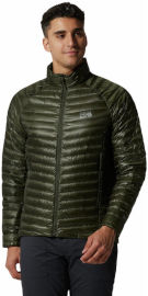 Mountain Hardwear מעיל פוך לגברים Ghost Whisperer/2 surplus green