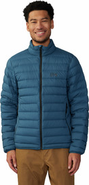 Mountain Hardwear מעיל פוך לגברים Deloro Down M dark caspian