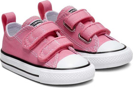 CONVERSE נעלי סניקרס קונברס אולסטאר Converse Allstar All-Star AS 2V OX PINK KIDS נעלי אופנה