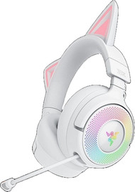 Razer אוזניות גיימינג אלחוטיות Razer Kraken Kitty V2 BT Quartz