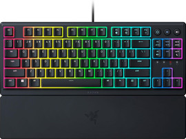 Razer מקלדת גיימרים Razer Ornata V3 Tenkeyless - מתג היברידי מסוג Mecha-Membrane