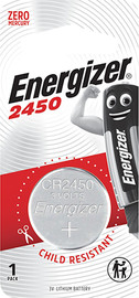 VARTA סוללת כפתור ליתיום CR2450 3V תוצרת אנרג'ייזר Energizer