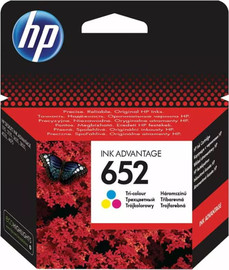 HP ראש דיו צבעוני מקורי HP אייץ' פי F6V24AE 652
