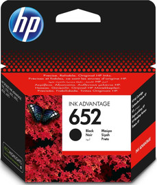 HP ראש דיו שחור מקורי HP אייץ' פי F6V25AE 652