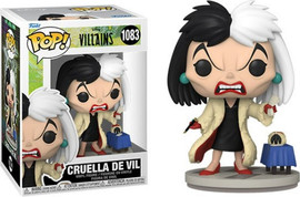 Funko Pop בובת פופ קרואלה דה ויל - Funko Pop 1083 Cruella De Vil