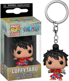 Funko Pop מחזיק מפתחות פופ לופיטארו וואן פיס - Funko Pocket Pop Keychain Luffytaro One Piece
