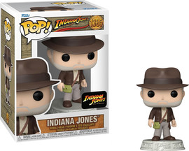 Funko Pop פופ אינדיאנה ג'ונס עם תיק ירוק 1385