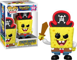 Funko Pop בובת פופ בובספוג מכנסיים מרובעים (פיראט) - Funko Pop SpongeBob SquarePants