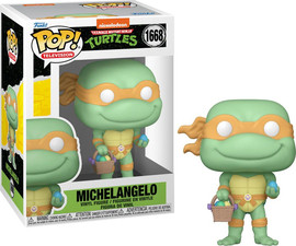 Funko Pop פופ מיכאלנג'לו עם סלסלה 1668