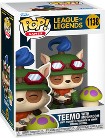 Anime Market Funko Pop! League of Legends – Teemo with Mushroom #1138 | פופ אספנות רשמי
