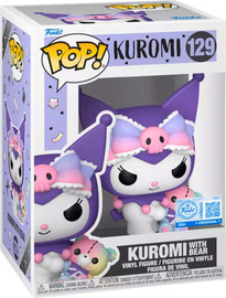 Anime Market Funko POP! קורומי עם דובי #129 – Kuromi with Bear | Sanrio