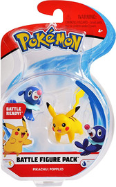WCT פוקימון 2 דמויות PIKACHU POPPLIO
