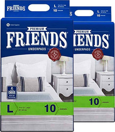 FRIENDS מגן מזרן חד פעמי סדיניה פרינדס 20 יחידות