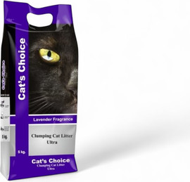 CATS CHOICE CATS CHOICE חול מתגבש לבנדר 5 ק"ג