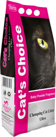 CATS CHOICE cats choice 5 ק"ג חול חתולים בייבי פאודר
