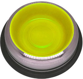 PETEX קערת נירוסטה תחתית נגד החלקה