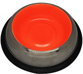 PETEX קערת נירוסטה תחתית נגד החלקה