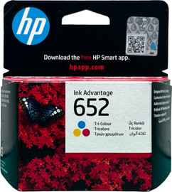 HP ראש דיו מקורי צבעוני HP 652