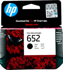 HP ראש דיו מקורי שחור HP 652