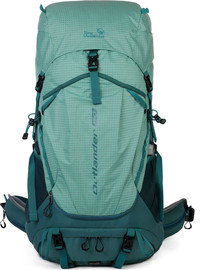 Camel Mountain תיק גב Larnyxor™ Xtreme 60L מתרחב לטיולים - תכלת