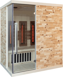 אור ספורט סאונה אינפרא אדום Sauna Becker Dream 163 Swiss pine timber