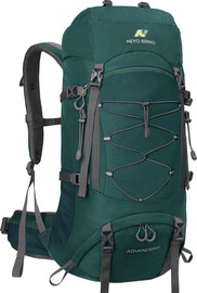 Camel Mountain תיק גב Nevo Extreme™ 60L לטיולים עמיד במים - צבא ירוק