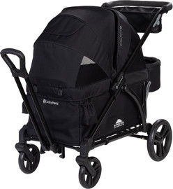 Baby Trend עגלה/עגלול נגרר לתינוקות דגם Expedition 2-in-1 Wagon מבית Baby Trend - צבע שחור