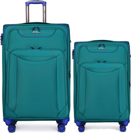 Camel Mountain Camel Mountain® Titan 20" & 24" – סט זוגי לנסיעות קצרות וארוכות - טורקיז גל
