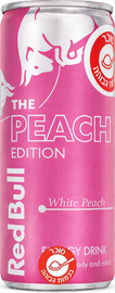 Red Bull Redbull white peach רדבול אפרסק לבן