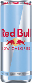 Red Bull משקה אנרגיה מופחת קלוריות פחית