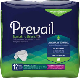 PREVAIL חיתול מידות גדולות ליום ולילה Prevail יוניסקס פריבייל