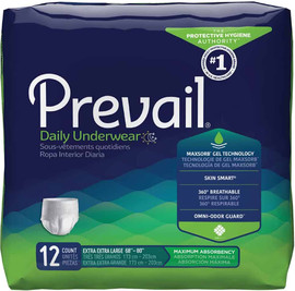 PREVAIL תחתוני פריבל ליום ולילה מידה XXL גדול במיוחד