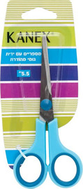 Kanex KANEX מספריים ידית גומי 5.5 אינץ